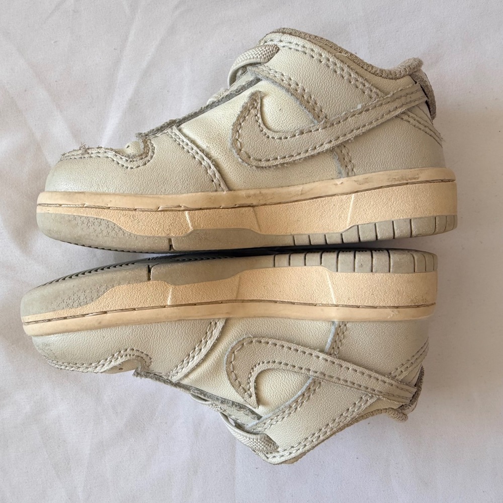 Nike Dunk Low Light Bone Sail Toddler Sneakers DD1503-107 Size 6.5C‎
